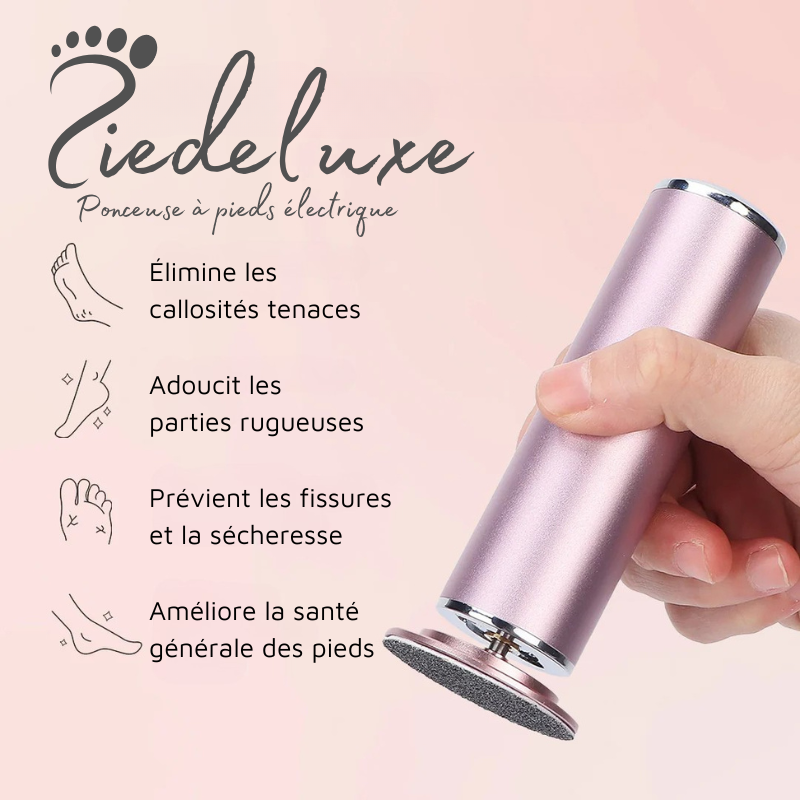 Ponceuse électrique pour callosités des pieds Piedeluxe™️